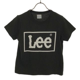 リー(Lee)のリー ロゴプリント 半袖 Tシャツ M ブラック Lee レディース(Tシャツ(半袖/袖なし))