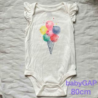 ベビーギャップ(babyGAP)のbabyGap(ベビーギャップ)　ロンパース　ベビー服〈12-18months〉(ロンパース)