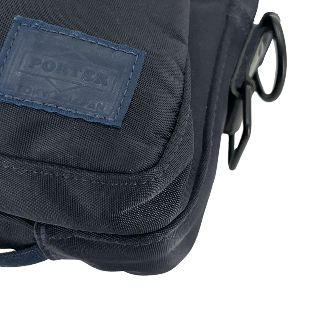 PORTER - 美品 ポーター ショルダーバッグ シルバー金具 男女 PORTER - 美品 ポーター ショルダーバッグ シルバー金具 男女