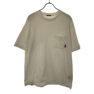 デンハム(DENHAM)のデンハム 日本製 半袖 クルーネック Tシャツ S ホワイト DENHAM ポケT メンズ(Tシャツ/カットソー(半袖/袖なし))