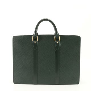 ルイヴィトン(LOUIS VUITTON)の美品 ルイヴィトン タイガ ポルト ドキュマン ロザン M30054 レザー ビジネス バッグ 書類鞄 トート 通勤 革 A4 メンズ EEM AD8-3(ビジネスバッグ)