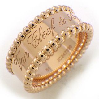 Van Cleef & Arpels - ヴァンクリーフ＆アーペル Van Cleef & Arpels リング ペルレ シニアチュール VCARN32400 K18PG 11号 / #51 【中古】