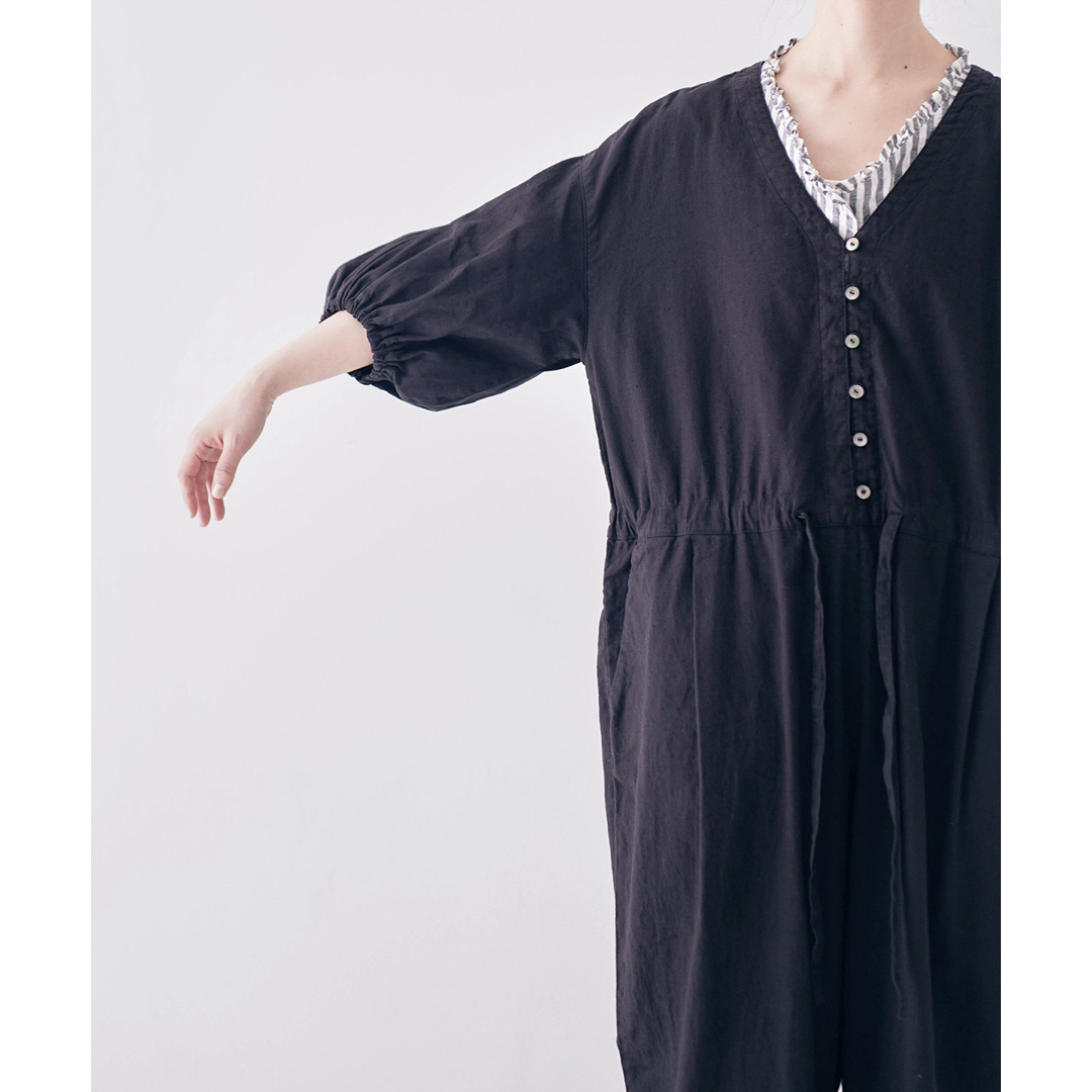UpcycleLino バルーンスリーブサロペット UpcycleLino バルーンスリーブサロペット