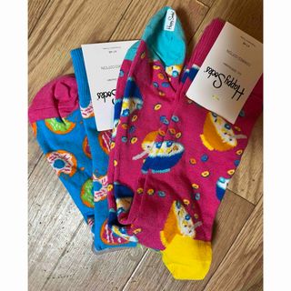 ハッピーソックス(Happy Socks)のhappy socks新品未使用　メンズソックス(ソックス)