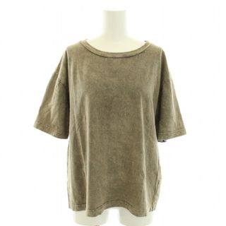 ドゥーズィエムクラス(DEUXIEME CLASSE)のドゥーズィエムクラス アンイーブンダイイング Tシャツ カットソー 半袖 グレー(Tシャツ(半袖/袖なし))