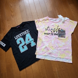 ラブトキシック(lovetoxic)のラブトキ・LINDAUERシャツ2枚セット(Tシャツ/カットソー)