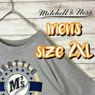 【US古着　送料無料】mitchell&ness スポーツTシャツ　サイズ2XL(Tシャツ/カットソー(半袖/袖なし))