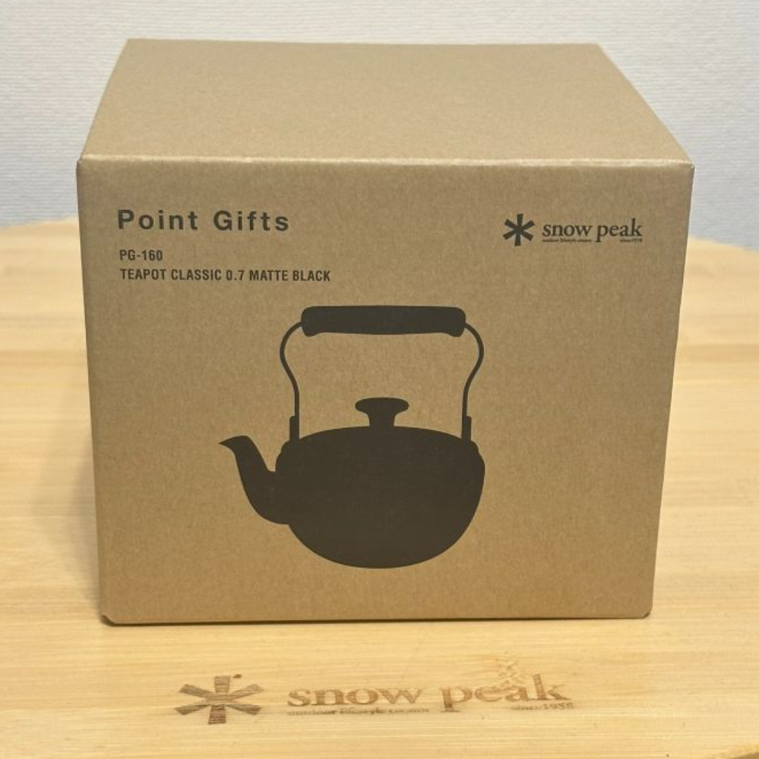 Snow Peak - 【非売品】 スノーピーク　急須クラシック マットブラック　直火対応