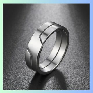 指輪 デザインリング シルバー カジュアル フォーマル 16号 ユニセックス(リング(指輪))