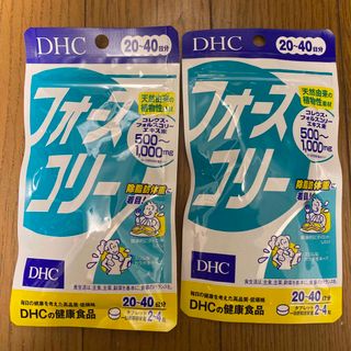 ディーエイチシー(DHC)のDHC サプリメント フォースコリー 20日分 2袋セット賞味期限 27年2月(その他)