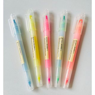 ムジルシリョウヒン(MUJI (無印良品))の無印良品　蛍光ペンセット(ペン/マーカー)