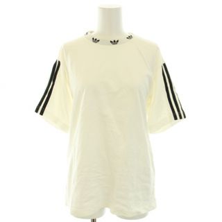 adidas originals TREFOIL RIB TEE 半袖 M 白(Tシャツ/カットソー(半袖/袖なし))