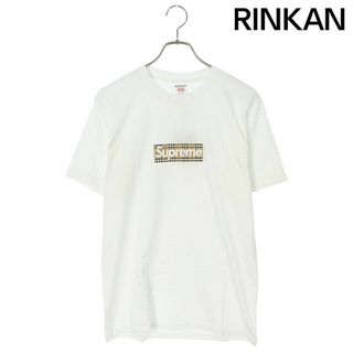 シュプリーム(Supreme)のシュプリーム ×バーバリー Burberry  22SS  Burberry Box Logo Tee バーバリーボックスロゴTシャツ メンズ S(Tシャツ/カットソー(半袖/袖なし))