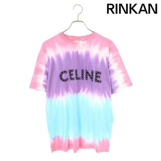 セリーヌ(celine)のセリーヌバイエディスリマン  21SS  2X687956M スタッズロゴプリントルーズTシャツ メンズ S(Tシャツ/カットソー(半袖/袖なし))