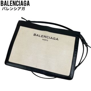 Balenciaga - ✨良品　BALENCIAGA バレンシアガ　ショルダーバッグ　キャンバス　レザー