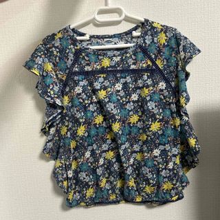 オールドネイビー(Old Navy)のオールドネイビー子供服花柄Tシャツ110サイズ(Tシャツ/カットソー)