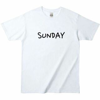 ギルタン(GILDAN)のTW-172    sunday チル 休日(Tシャツ/カットソー(半袖/袖なし))