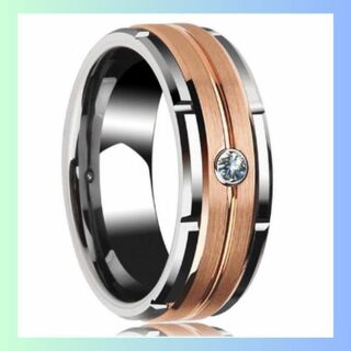 指輪 デザインリング ジルコニア ゴールド 22号 オシャレ(リング(指輪))