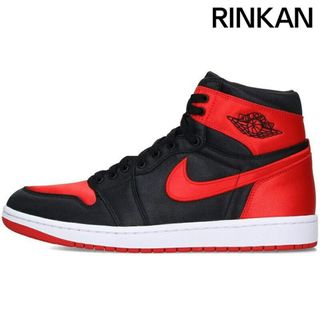 ナイキ(NIKE)のナイキ  WMNS AIR JORDAN 1 RETRO HIGH OG Satin Bred FD4810-061 エアジョーダン1レトロオージーサテンブレッドスニーカー メンズ 29cm(スニーカー)