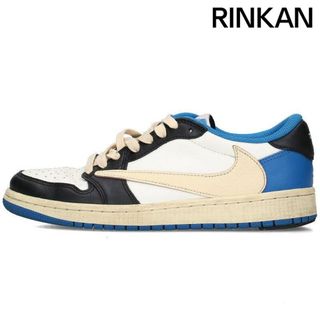 ナイキ(NIKE)のナイキ  AIR JORDAN 1 LOW OG SP FRAGMENT DM7866-140 エアジョーダン1ローミリタリーブルースニーカー メンズ 25.5cm(スニーカー)