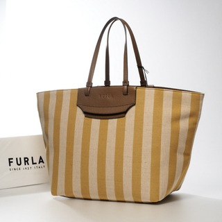 Furla - ■未使用品■2021年製■FURLA フルラ MERAVIGLIA トートバッグ WB00510 鞄 ストライプ 20230524/GN2359