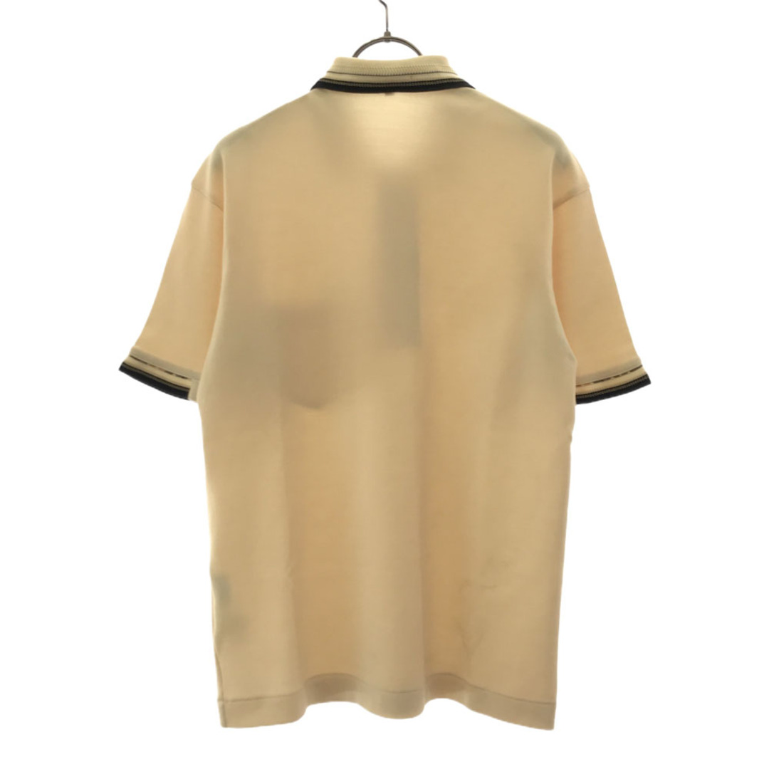 DAKS - ダックス 日本製 半袖 ポロシャツ M ベージュ系 DAKS DAKS - ダックス 日本製 半袖 ポロシャツ M ベージュ系 DAKS