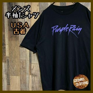 バンド プリンス パープル・レイン バンT L USA古着 90s 半袖Tシャツ(Tシャツ/カットソー(半袖/袖なし))