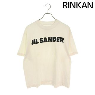 ジルサンダー(Jil Sander)のジルサンダー  JSPS707050 ボックスシルエットロゴプリントTシャツ レディース M(Tシャツ(半袖/袖なし))