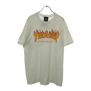 スラッシャー 未使用 プリント 半袖 Tシャツ L ホワイト THRASHER タグ付き メンズ