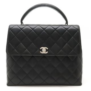 シャネル(CHANEL)のシャネル マトラッセ ココマーク ハンドバッグ ラムスキン （12430833）(ハンドバッグ)