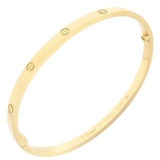 カルティエ(Cartier)のカルティエ Cartier ブレスレット LOVE ラブブレス SM K18YG イエローゴールド #17 750 18K 18金 バングル  B6047517【中古】(ブレスレット/バングル)