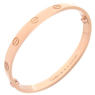 カルティエ(Cartier)のカルティエ Cartier ブレスレット LOVE ラブブレス K18PG ピンクゴールド #16 750 18K 18金 バングル  B6067416【中古】(ブレスレット/バングル)