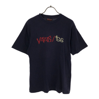 VANS - バンズ プリント 半袖 Tシャツ M ネイビー VANS メンズ