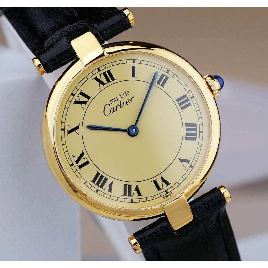 Cartier - 美品 カルティエ マスト ヴァンドーム アイボリー ローマン LM