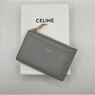 セリーヌ(celine)の美品✨セリーヌ　コンパクト ジップカードケース フラグメントケース 小銭入れ(コインケース)