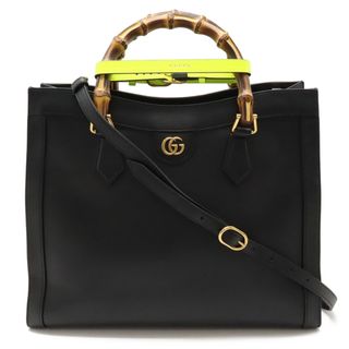 グッチ(Gucci)のグッチ ダイアナ バンブー ミディアム トップハンドル （12430921）(ハンドバッグ)