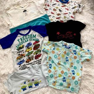 キャラ半袖Tシャツ　6点セット　アンパンマン　ミニオン　カーズなど。サイズ95(Tシャツ/カットソー)