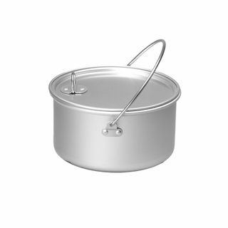 【パターン名:単品】エバニュー Backcountry Almi Pot シルバ(調理器具)