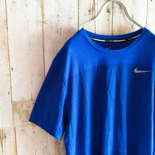 ナイキ(NIKE)の【b206】アメリカUSA古着ナイキNIKEスウッシュロゴプリント半袖Tシャツ(Tシャツ/カットソー(半袖/袖なし))