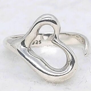 ティファニー(Tiffany & Co.)の●●ティファニー　SV925　約12号　シルバーリング　指輪　オープンハート(リング(指輪))