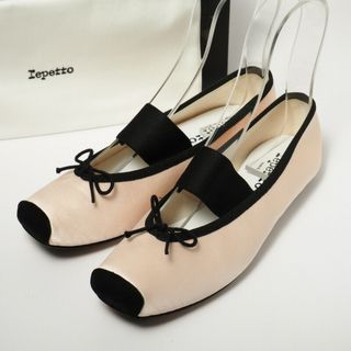 レペット(repetto)の■未使用品■Repetto レペット THEATRE バレエシューズ パンプス 靴 サイズ37（23cm相当）サテン ピンク フランス製 20230529/GN4984(ハイヒール/パンプス)