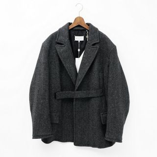 マルタンマルジェラ(Maison Martin Margiela)の■未使用品■2019AW■Maison Margiela メゾン マルジェラ 10ベルテッドコート メンズ サイズ50 ウール ヘリンボーン ベルクロベルト付 コート イタリア製 20230601/GN5617(その他)