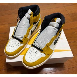 ナイキ(NIKE)のAir Jordan 1 High Yellow Ochre 28.5cm(スニーカー)