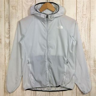 ザノースフェイス(THE NORTH FACE)のWOMENs S ノースフェイス エイペックス ライト フーディ APEX Light Hoodie ソフトシェル ウィンドシェル ジャケット NORTH FACE NPW22080 TI Tin Grey グレー系(その他)