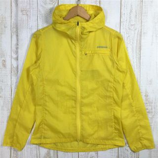 パタゴニア(patagonia)のWOMENs XS パタゴニア フーディニ ジャケット Houdini Jacket ウィンドシェル フーディ PATAGONIA 24145 CYL イエロー系(その他)