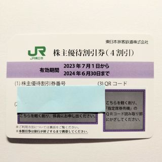 ジェイアール(JR)のJR東日本　株主優待割引券　4割引　１枚(その他)