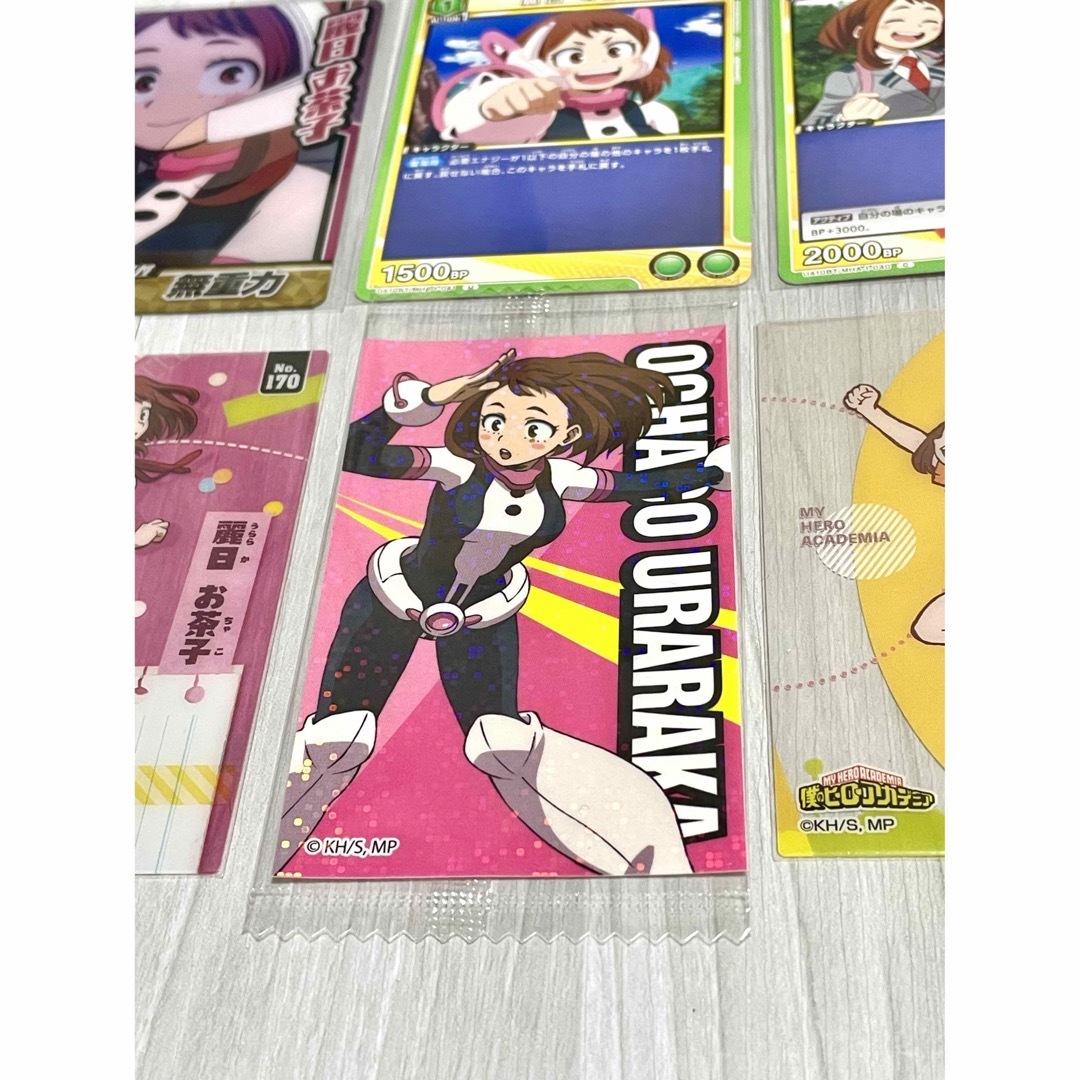 僕のヒーローアカデミア 麗日お茶子 カード 6枚の通販 by koi 僕のヒーローアカデミア 麗日お茶子 カード 6枚の通販 by koi