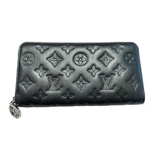 ルイヴィトン(LOUIS VUITTON)の　ルイ・ヴィトン LOUIS VUITTON ジッピー・ウォレット M81763 アントラシット ラムレザー レディース 長財布(財布)