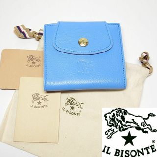 IL BISONTE - 【新品未使用】イルビゾンテ がま口二つ折り財布 33