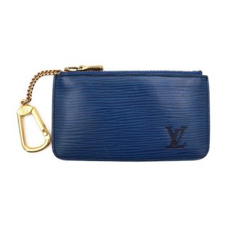 ルイヴィトン(LOUIS VUITTON)のLOUIS VUITTON ルイ ヴィトン  ポシェット クレ コインケース M63805 エピレザー   トレドブルー ゴールド金具  小銭入れ MALLETIER マルティエ刻印 ビトン 【本物保証】(コインケース/小銭入れ)